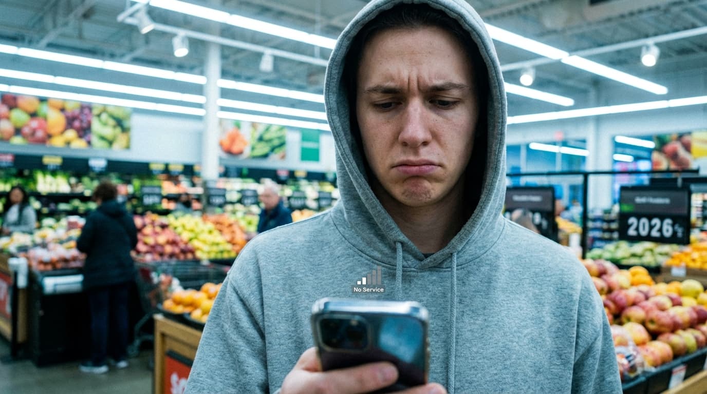Offline grocery lists: when the store eats your signal